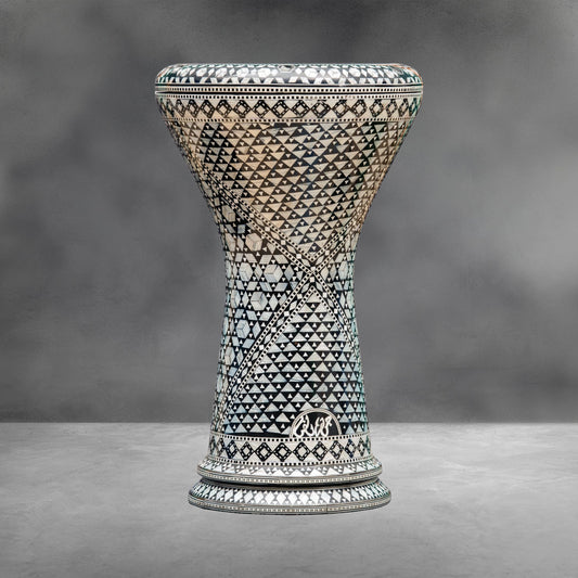 The Ivory Spectrum Darbuka Drum