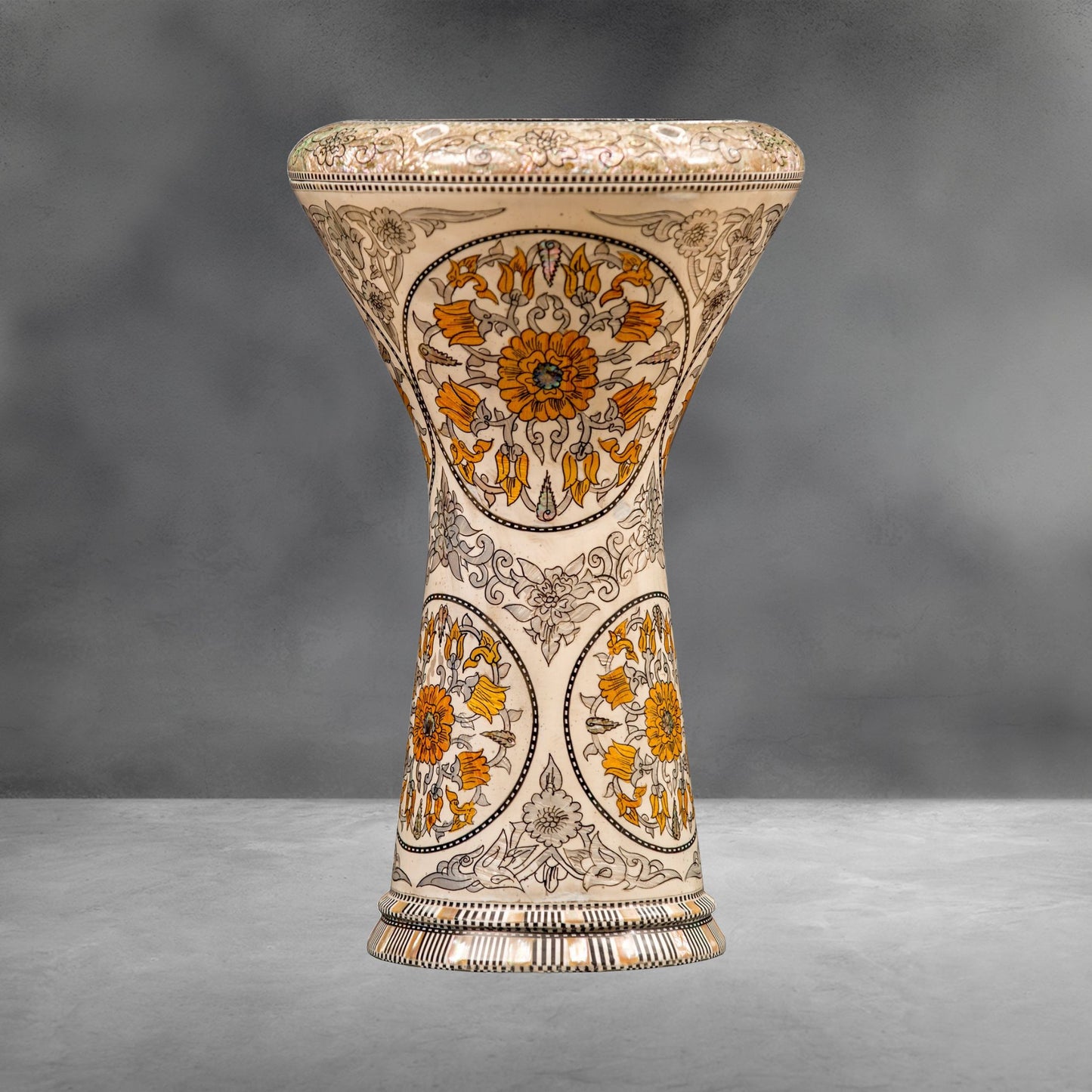 The Peach Meadow Artisan Sombaty Darbuka Drum