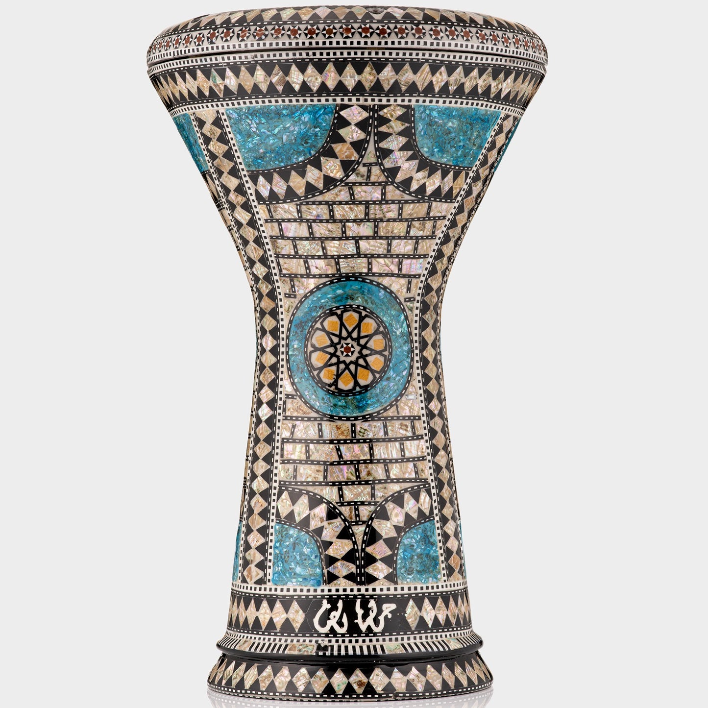 The Sapphire Orchid Darbuka Drum