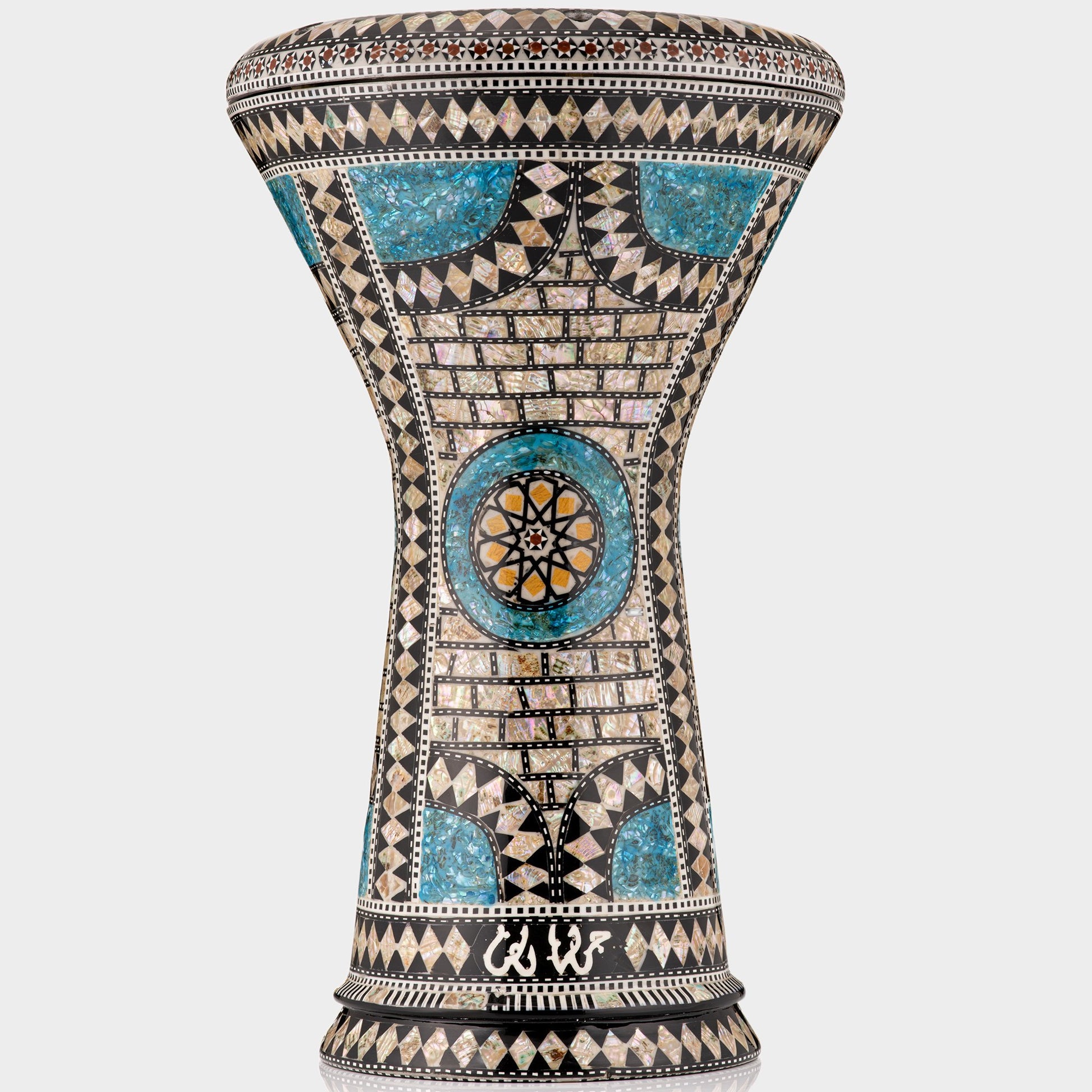 The Sapphire Orchid Darbuka Drum