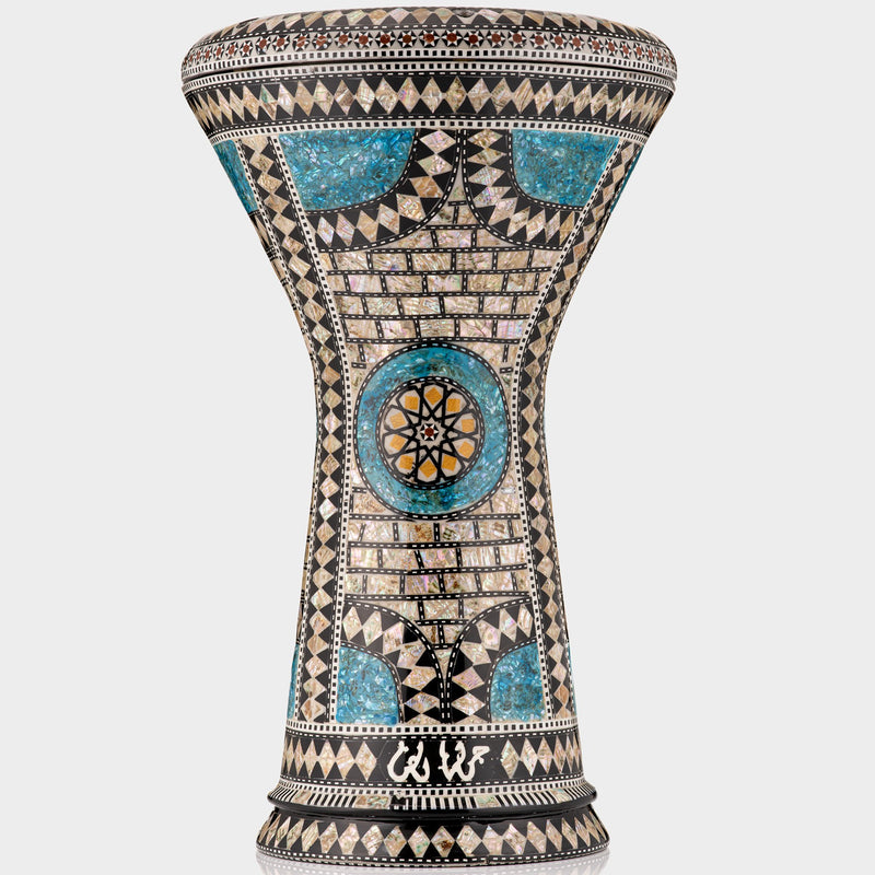 The Sapphire Orchid Darbuka Drum